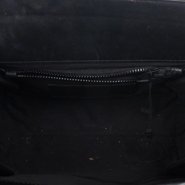 Pre Owned Alexander Wang Chastity Mini Leather Mesh Shoulder Bag