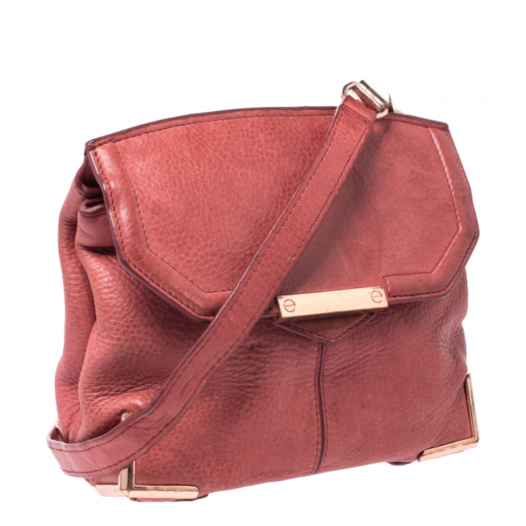 Pre Owned Alexander Wang Red Leather Small Marion Shoulder Bag