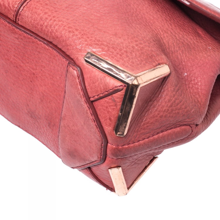 Pre Owned Alexander Wang Red Leather Small Marion Shoulder Bag