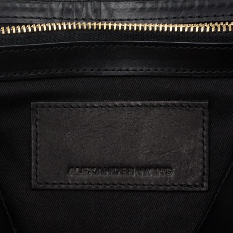 Pre Owned Alexander Wang Lydia Structured Clutch Bag