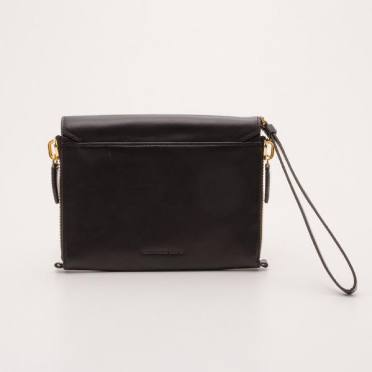 Pre Owned Alexander Wang Leather Lydia Clutch 