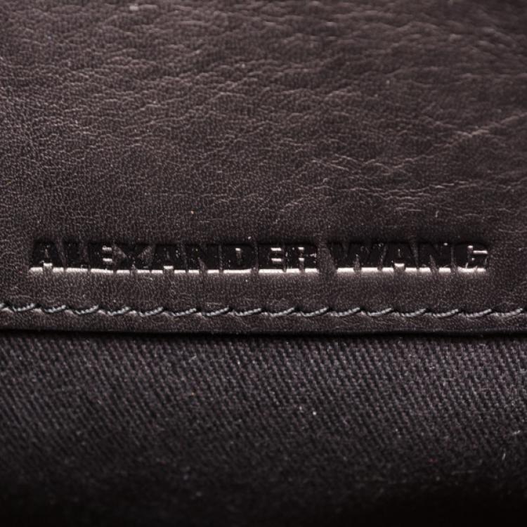Pre Owned Alexander Wang Leather Lydia Clutch 