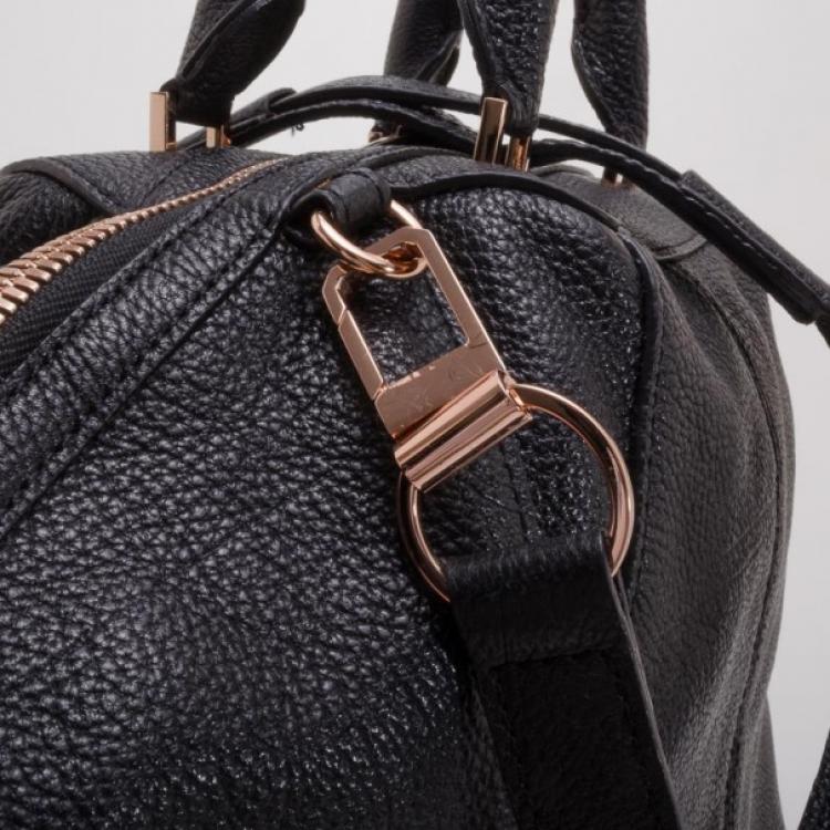 Pre Owned Alexander Wang Black Leather Large Emile Tote