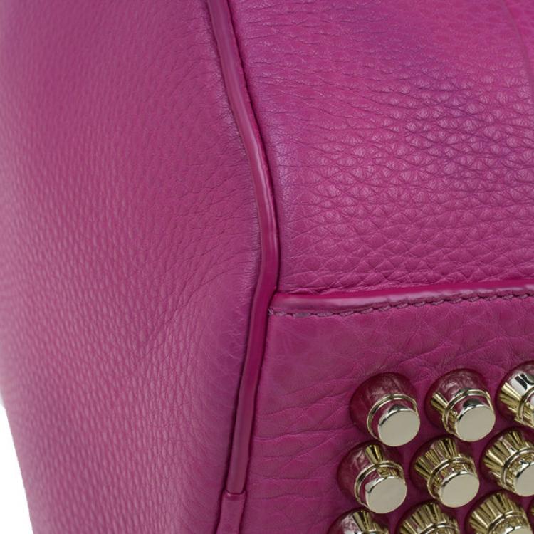 Pre Owned Alexander Wang Flamingo Leather Rocco Large Bag