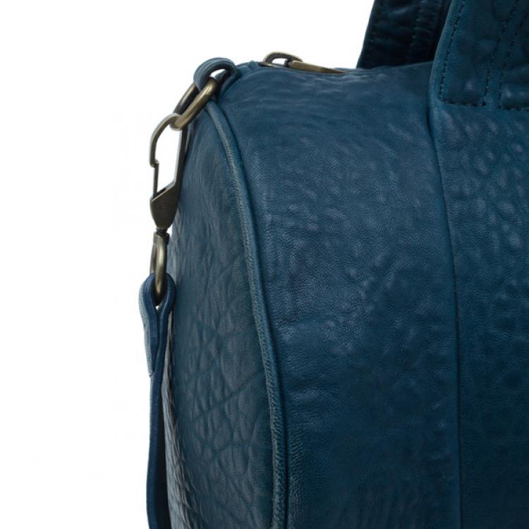 Pre Owned Alexander Wang Blue Lambskin Rocco Duffel Bag