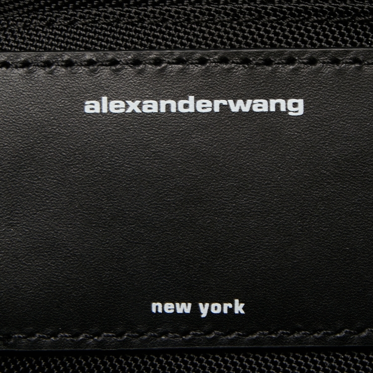 Pre Owned Alexander Wang Black Nylon Elite Laptop Bag   