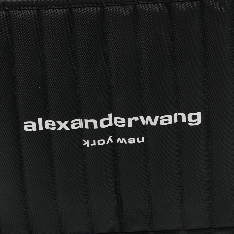 Pre Owned Alexander Wang Black Nylon Elite Laptop Bag   