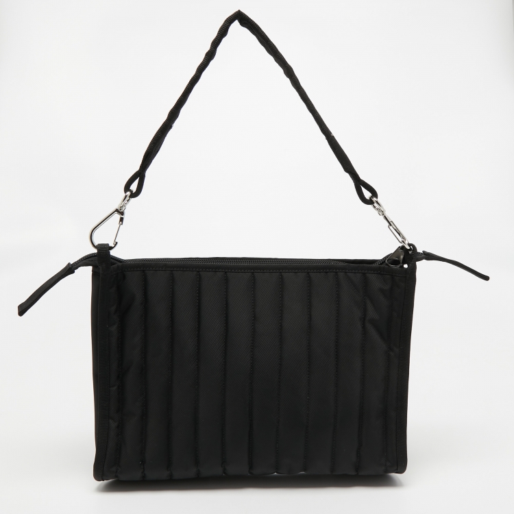 Pre Owned Alexander Wang Black Nylon Elite Laptop Bag   