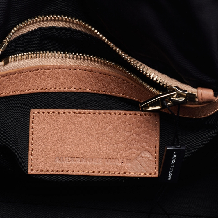 Pre Owned Alexander Wang Light Brown Leather Rocco Duffel Bag