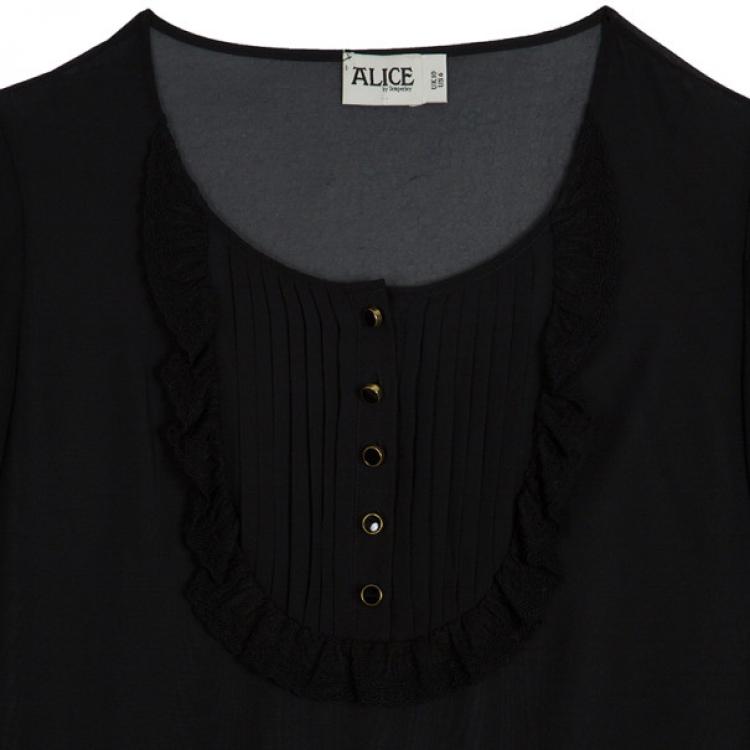 Pre Owned ALICE by Temperley Chiffon Dress M