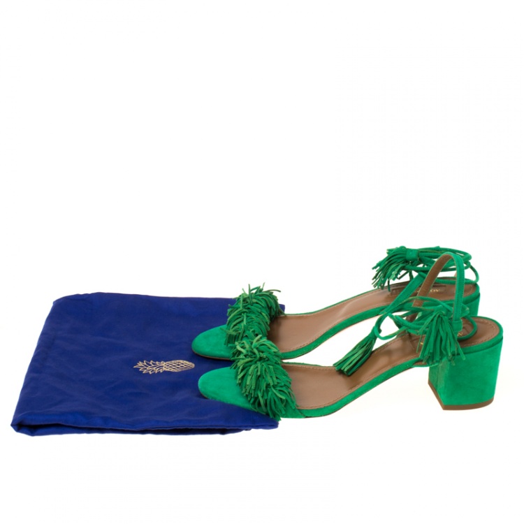 Buy > kelly green sandals heels > in stock