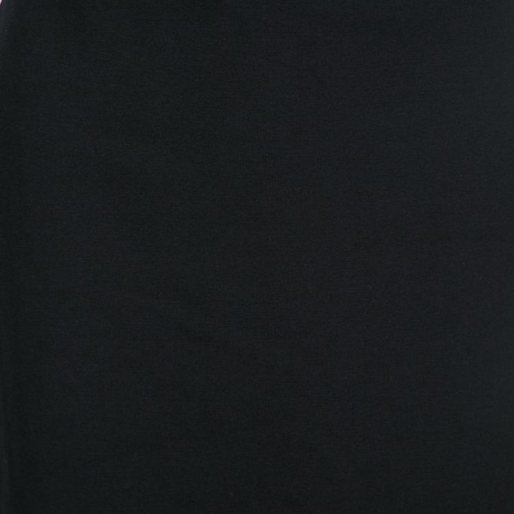 Pre Owned Armani Collezioni Black Classic Pencil Skirt M
