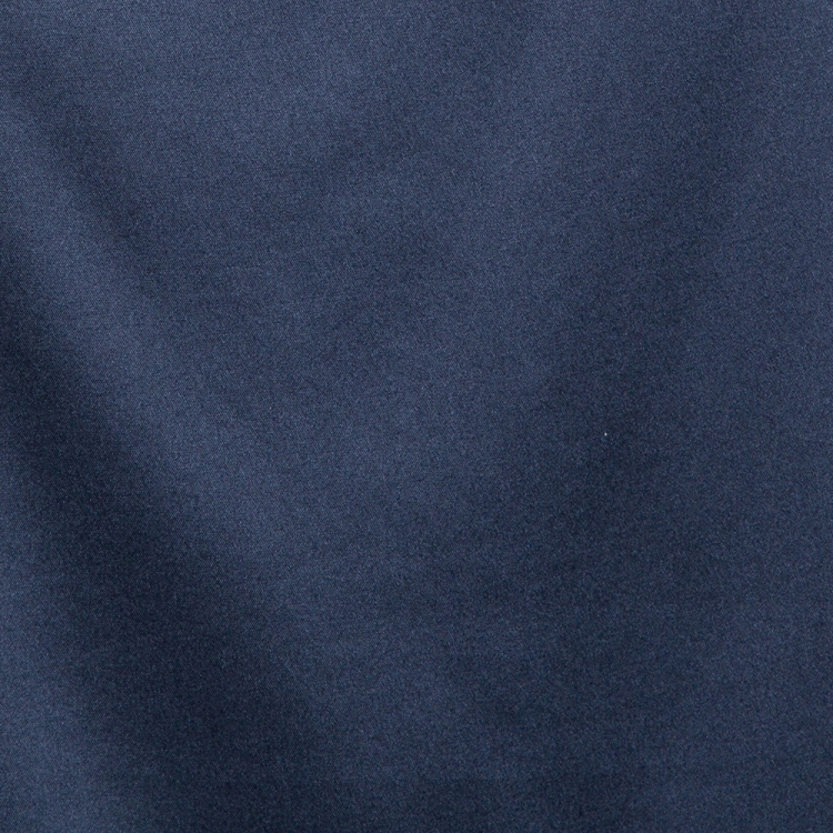 Pre Owned Armani Collezioni Midnight Blue Stretch Silk Satin Sleeveless Top M 