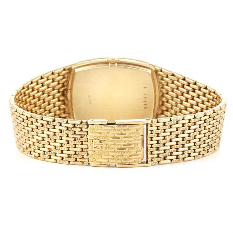 Pre Owned Audemars Piguet Gold Daimonds 18K Yellow Gold 40154 Women's Wristwatch 27x32 MM