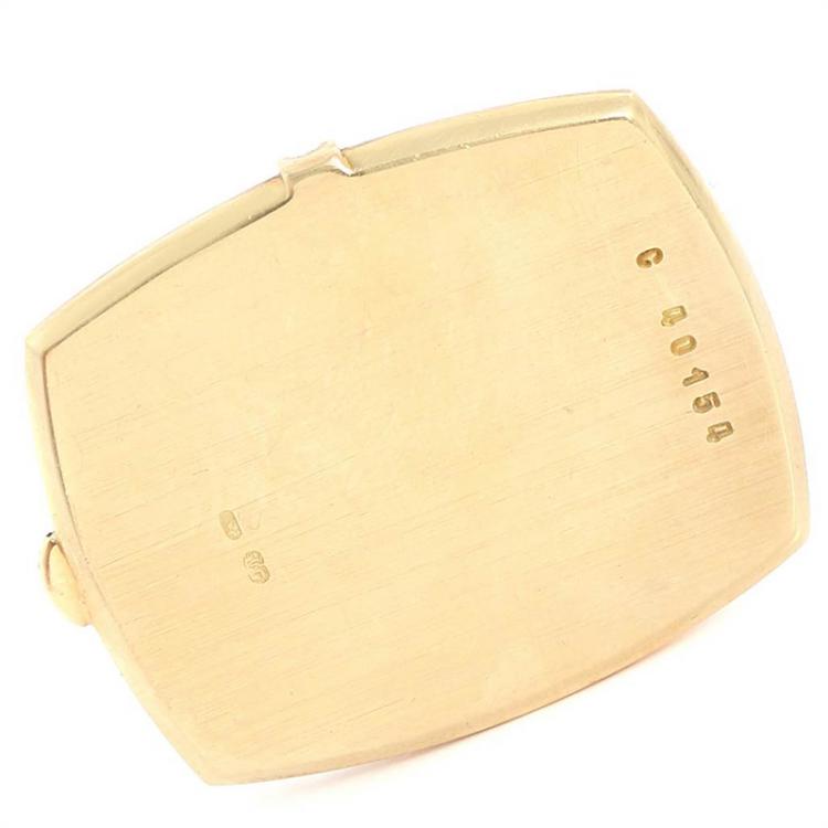 Pre Owned Audemars Piguet Gold Daimonds 18K Yellow Gold 40154 Women's Wristwatch 27x32 MM