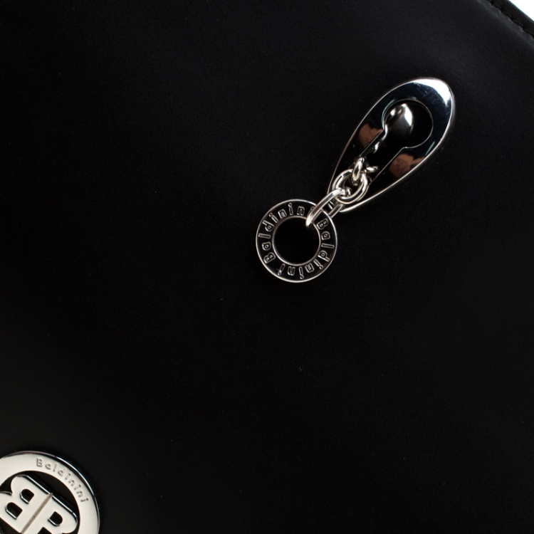 Pre Owned Baldinini Black Leather Tote