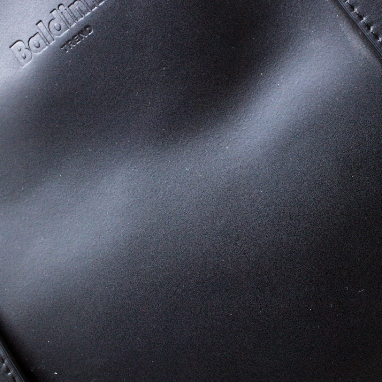 Pre Owned Baldinini Black Leather Tote 