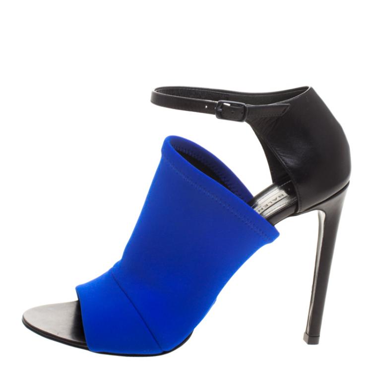 Balenciaga sandals womens fashion blue