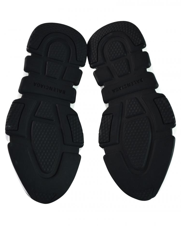 مملوكة مسبقًا Balenciaga Black Stretch Sneakers Size 39 