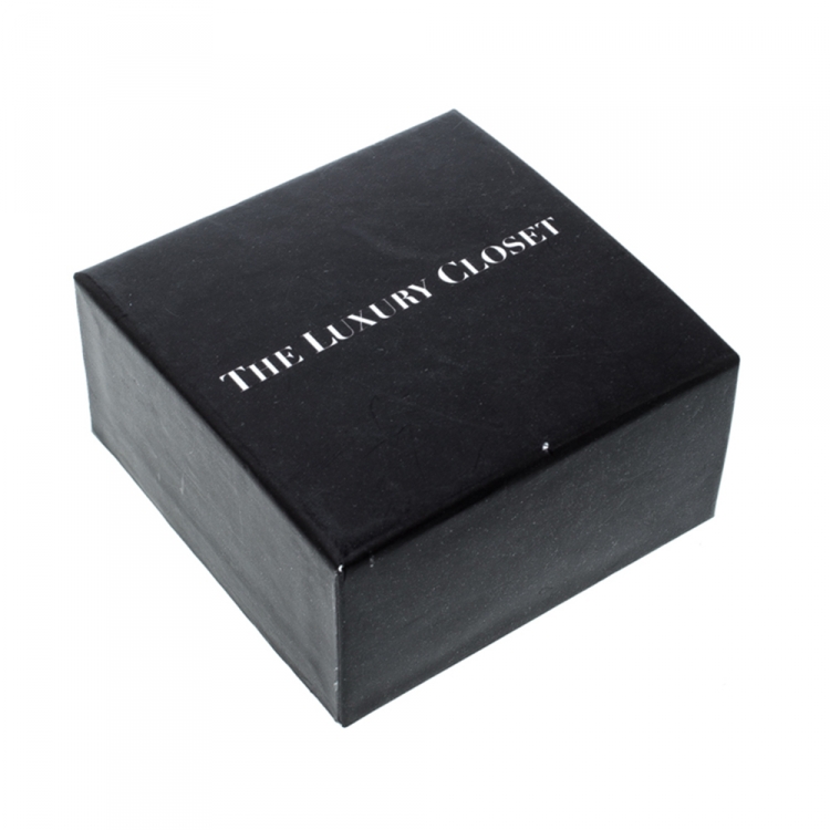 مملوكة مسبقًا Balenciaga Arena Blue Leather Giant Triple Tour Bracelet M