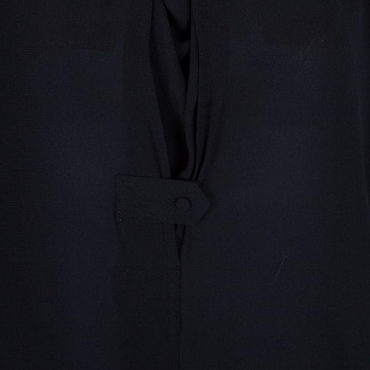 Pre Owned Balenciaga Collared Shift Dress M