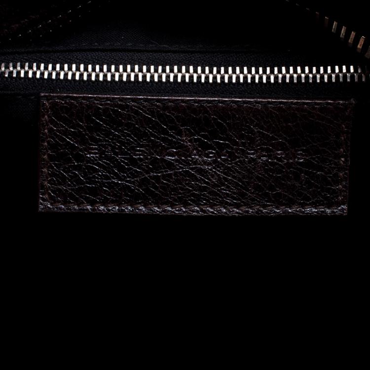 Pre Owned Balenciaga Charbon Matelasse Leather MM Bag