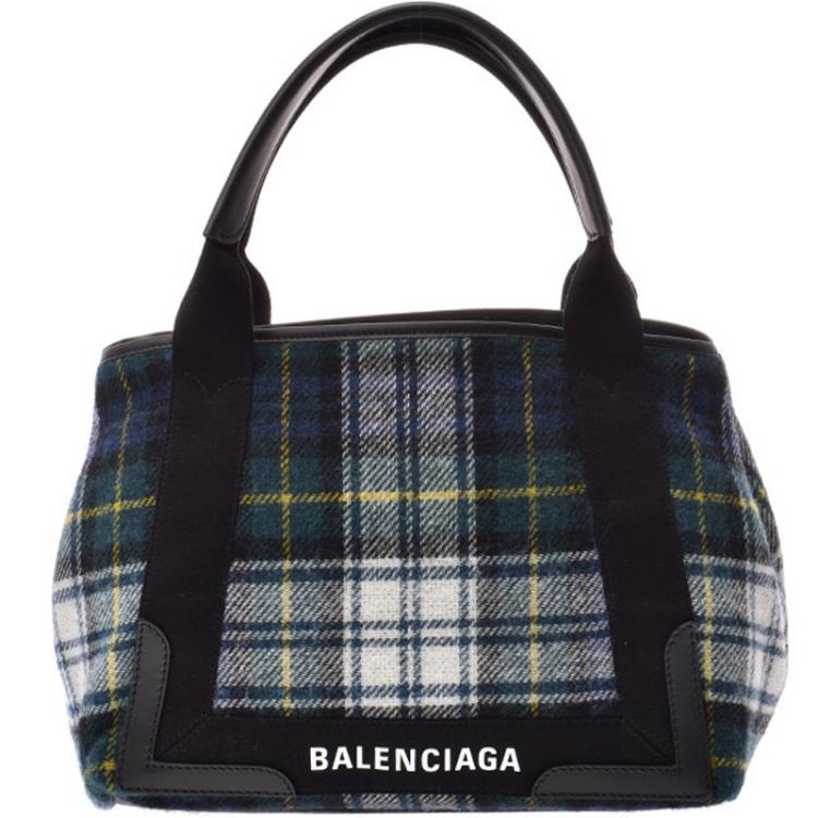 balenciaga plaid bag