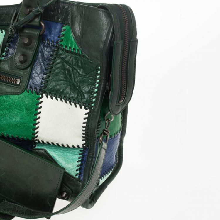 balenciaga patchwork bag