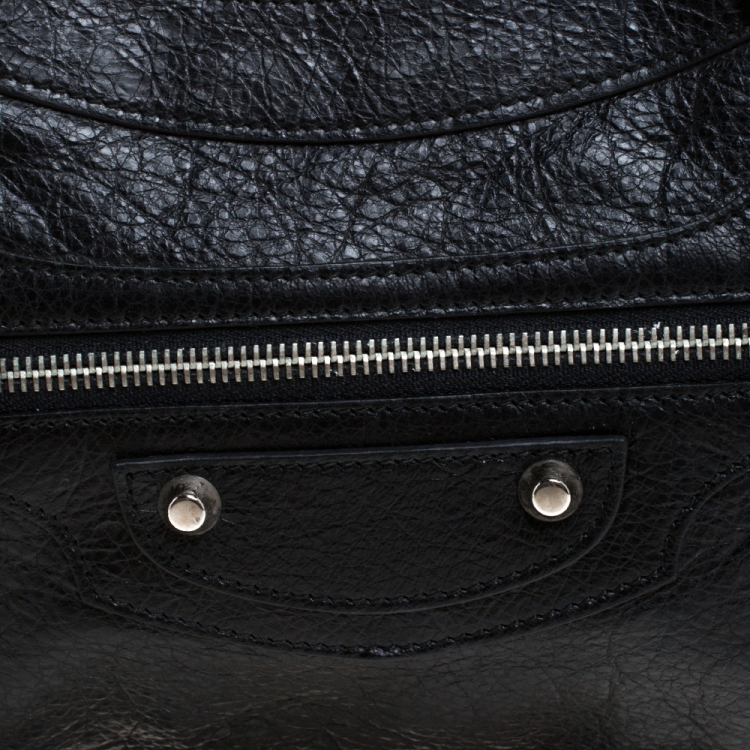 Pre Owned Balenciaga Black Leather RH Classic First Tote