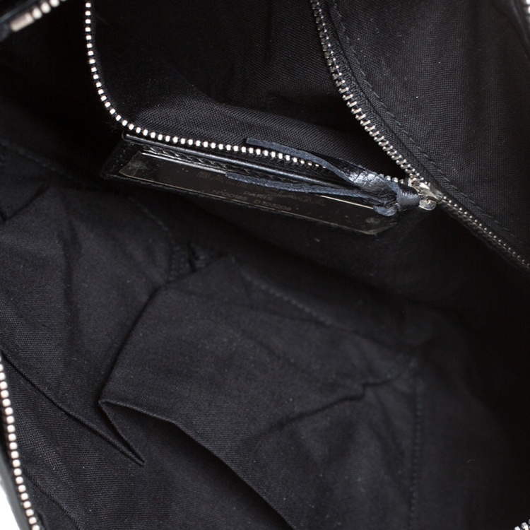 Pre Owned Balenciaga Black Leather RH Classic First Tote