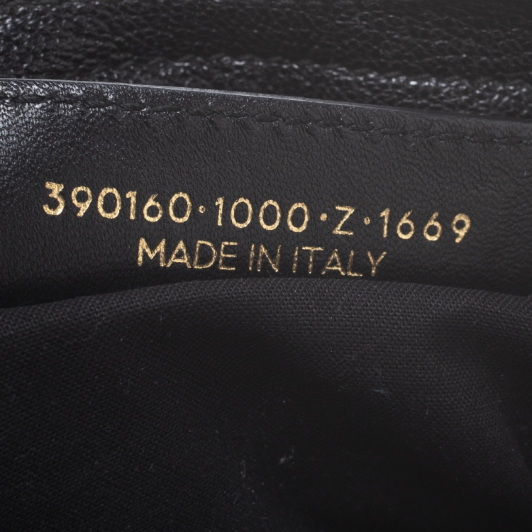 Pre Owned  Balenciaga Black Leather Mini Classic Metallic Edge City Bag