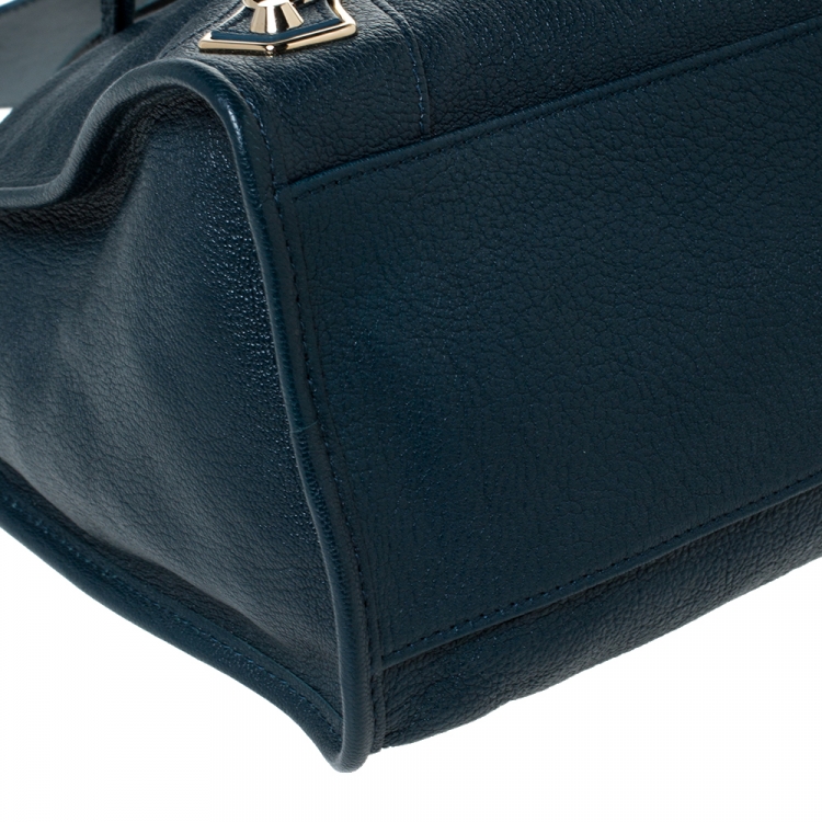 Pre Owned Balenciaga Deep Green Leather RGH City Bag