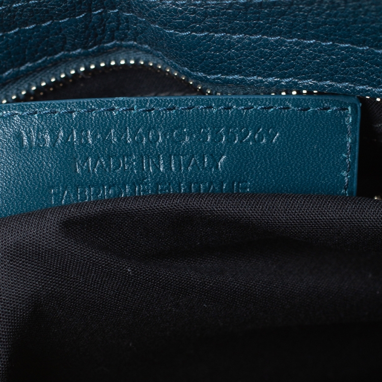 Pre Owned Balenciaga Deep Green Leather RGH City Bag