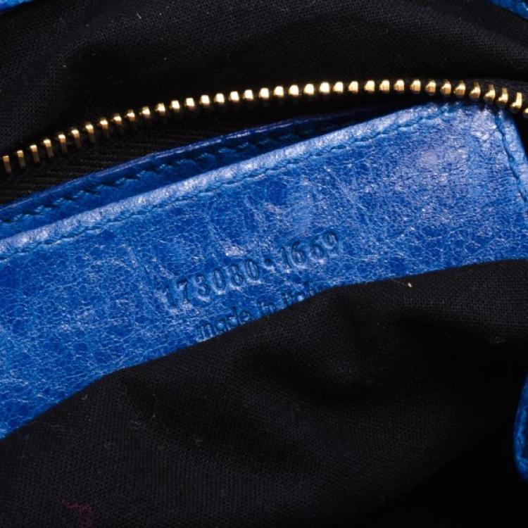 Pre Owned Balenciaga Giant 21 Work Bag in Cobalt 