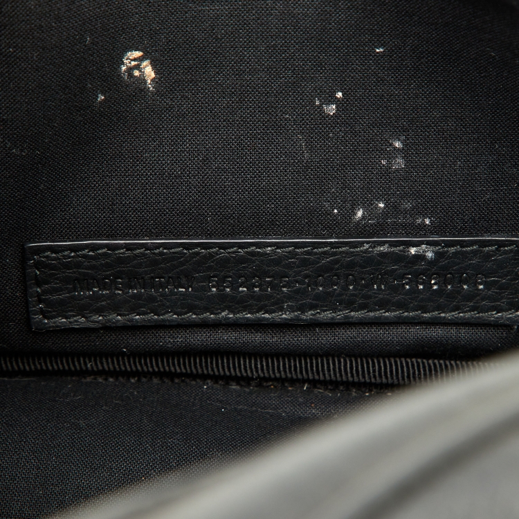 Pre Owned Balenciaga Black Leather Everyday Belt Bag