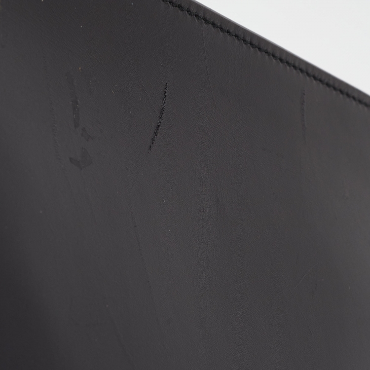 Pre Owned Balenciaga Black Leather Cable Shopper Tote