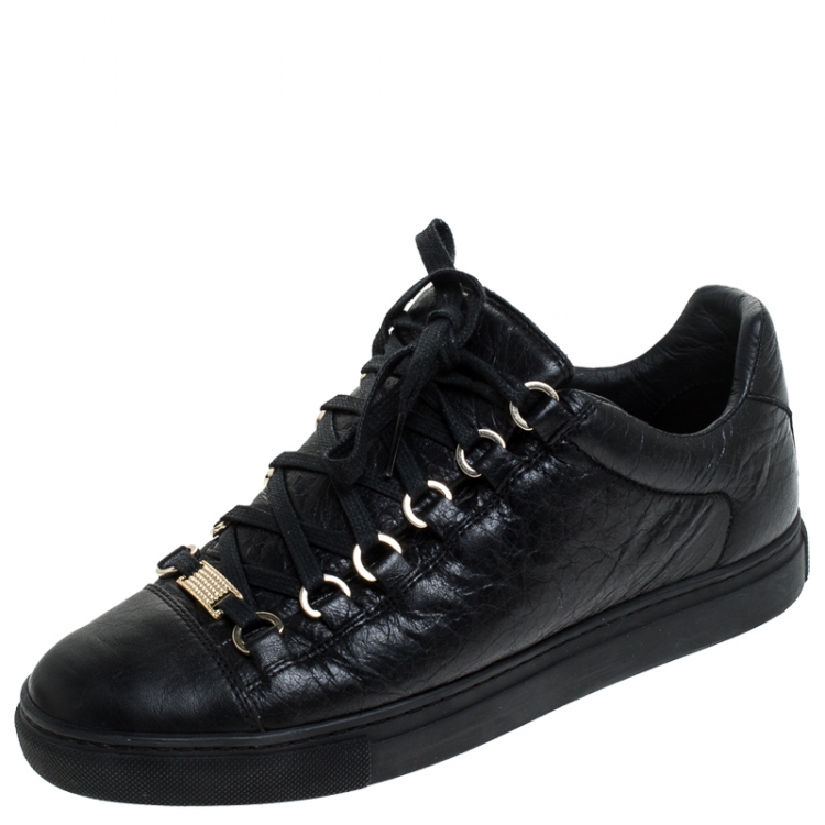 NIB Balenciaga Arena Low Top Leather Lace Up Sneakers womens sz US11 41EU   eBay