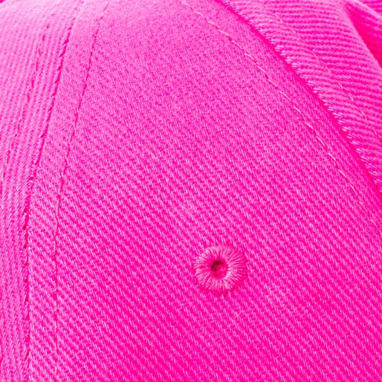 Pre Owned Balenciaga Pink Cotton Embroidered Logomania Baseball Cap L