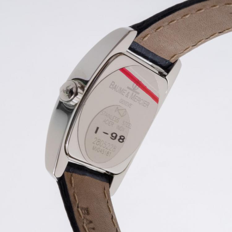 Pre Owned Baume & Mercier Quartz Ladies Watch Mint 