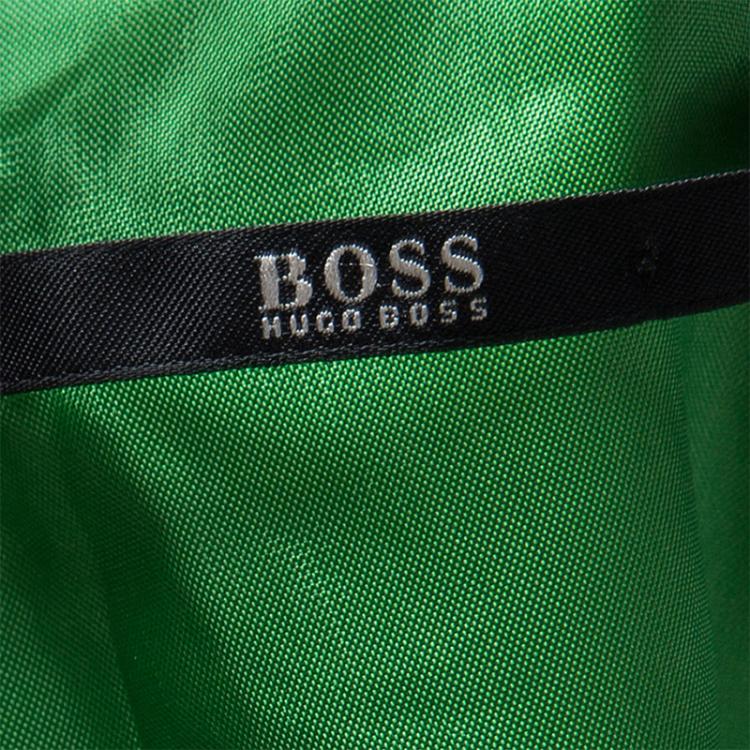 Pre Owned Boss By Hugo Boss Green Sleeveless V-Neck Dallisia Maxi Dress S