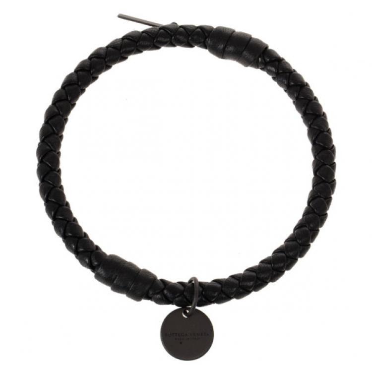 Pre Owned Bottega Veneta Intrecciato Bracelet M