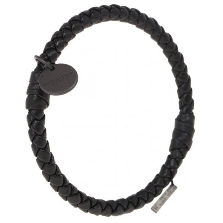 Pre Owned Bottega Veneta Intrecciato Bracelet M