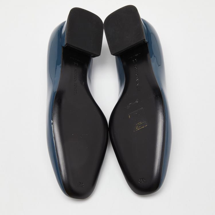 مملوكة مسبقًا Bottega Veneta Leather Round Toe Ballet flats 36