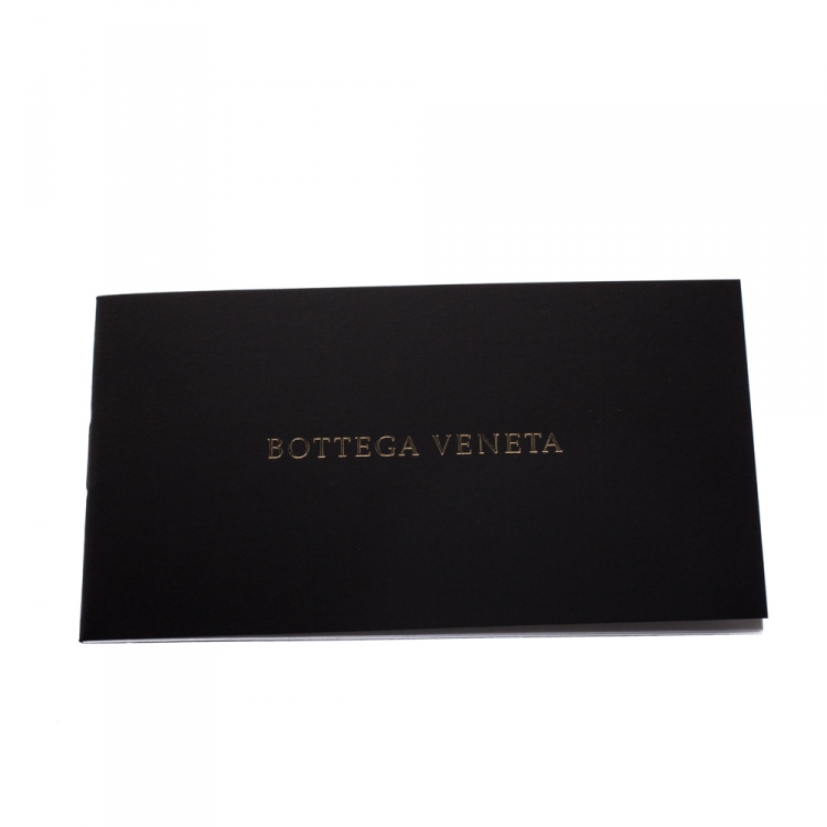 Pre Owned Bottega Veneta Black Leather The Pouch 