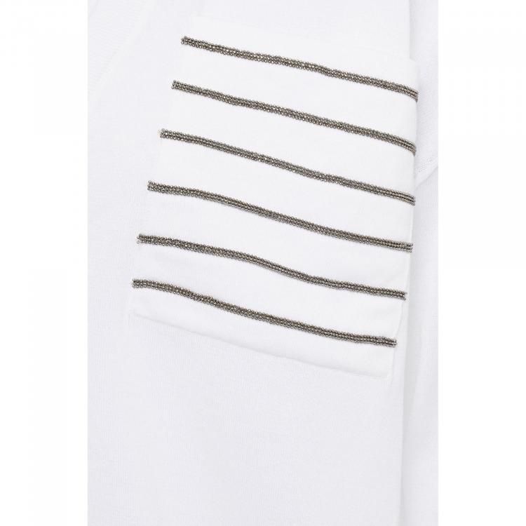 مملوكة مسبقًا Brunello Cucinelli Cotton V-Neck Sweaters XL