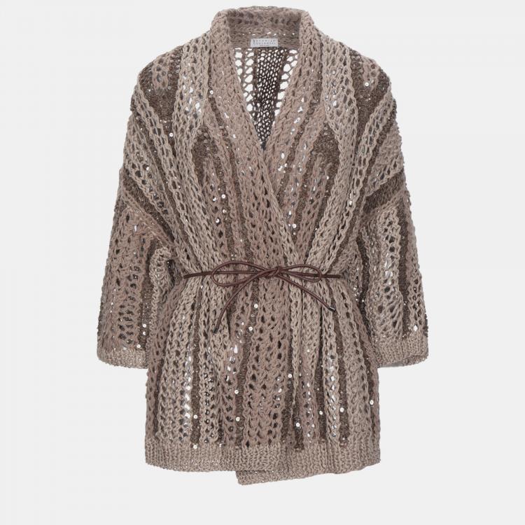 Pre Owned Brunello Cucinelli Cotton Cardigan XS
