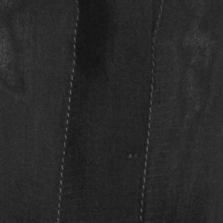 Pre Owned Brunello Cucinelli Black Silk Embellished Concealed Button Shirt S