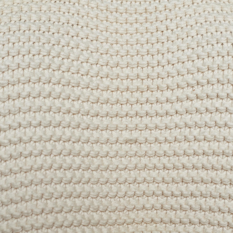 Pre Owned Burberry Brit Ivory Chunky Knit Oversized Jumper S