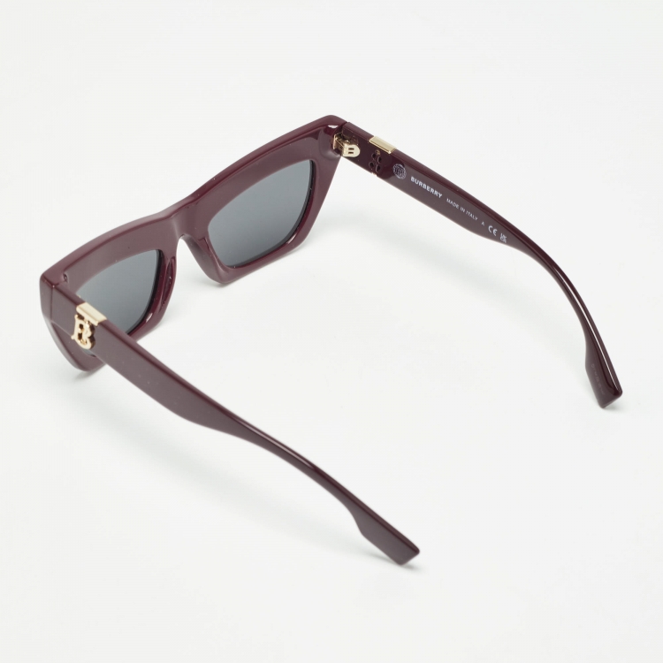 مملوكة مسبقًا Burberry Plum B4405 Cat Eye Sunglasses
