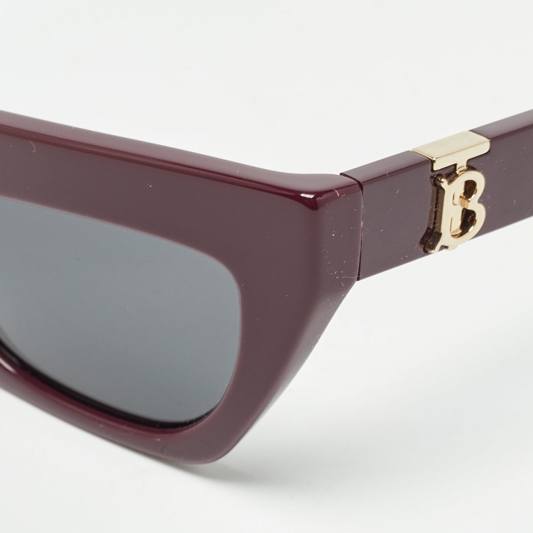 مملوكة مسبقًا Burberry Plum B4405 Cat Eye Sunglasses